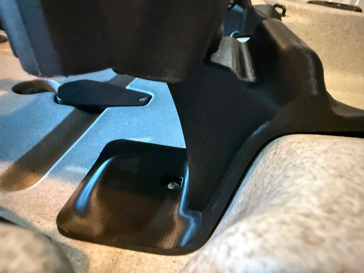 Hobie Outback Rear Seat Support Plates with 1.75" Rise - for use with SAI front risers only