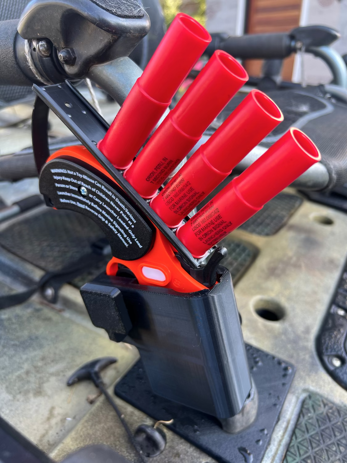 Orion Alerter Basic - 4 - Flare Launcher Holster with Secure Release