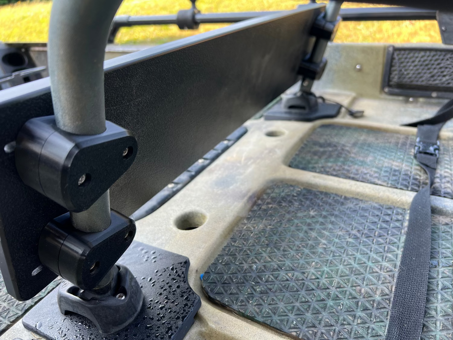 Hobie Vantage Seat Accessory Plate - Front Kit with Brackets