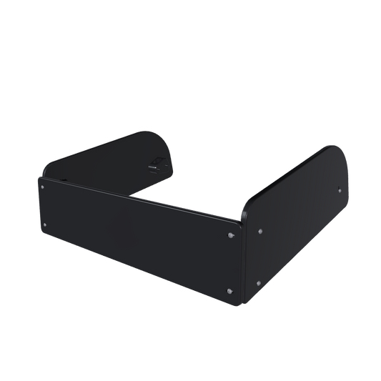 Hobie Vantage Seat Accessory Plate - Front + 2 Tall Sides - Kit with Brackets