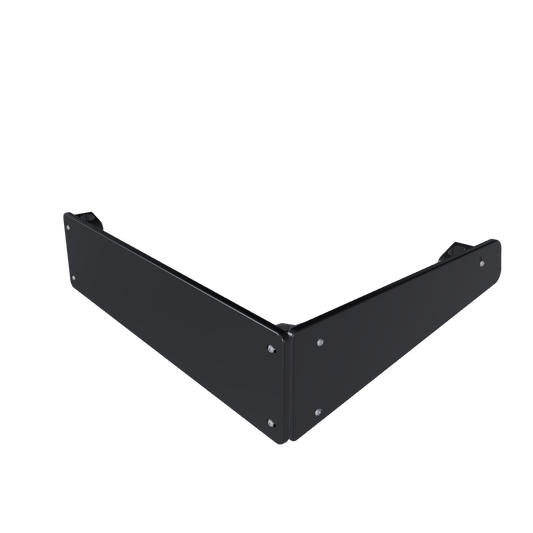 Hobie Vantage Seat Accessory Plate - Front + 1 Side - Kit with Brackets