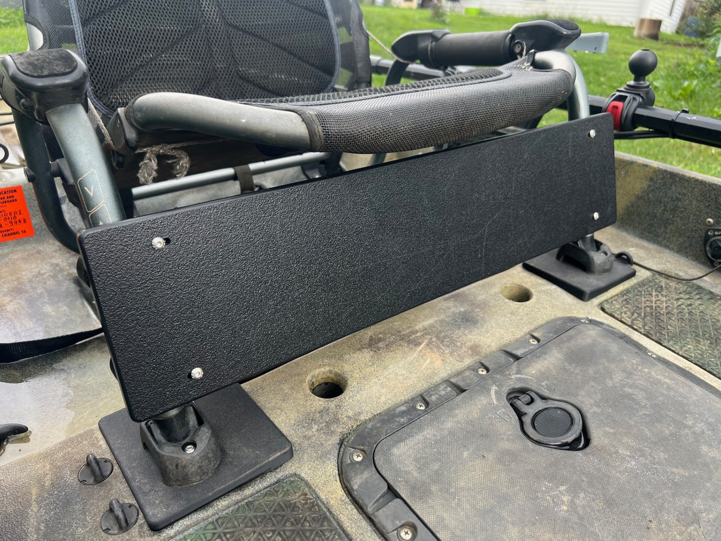 Hobie Vantage Seat Accessory Plate - Front