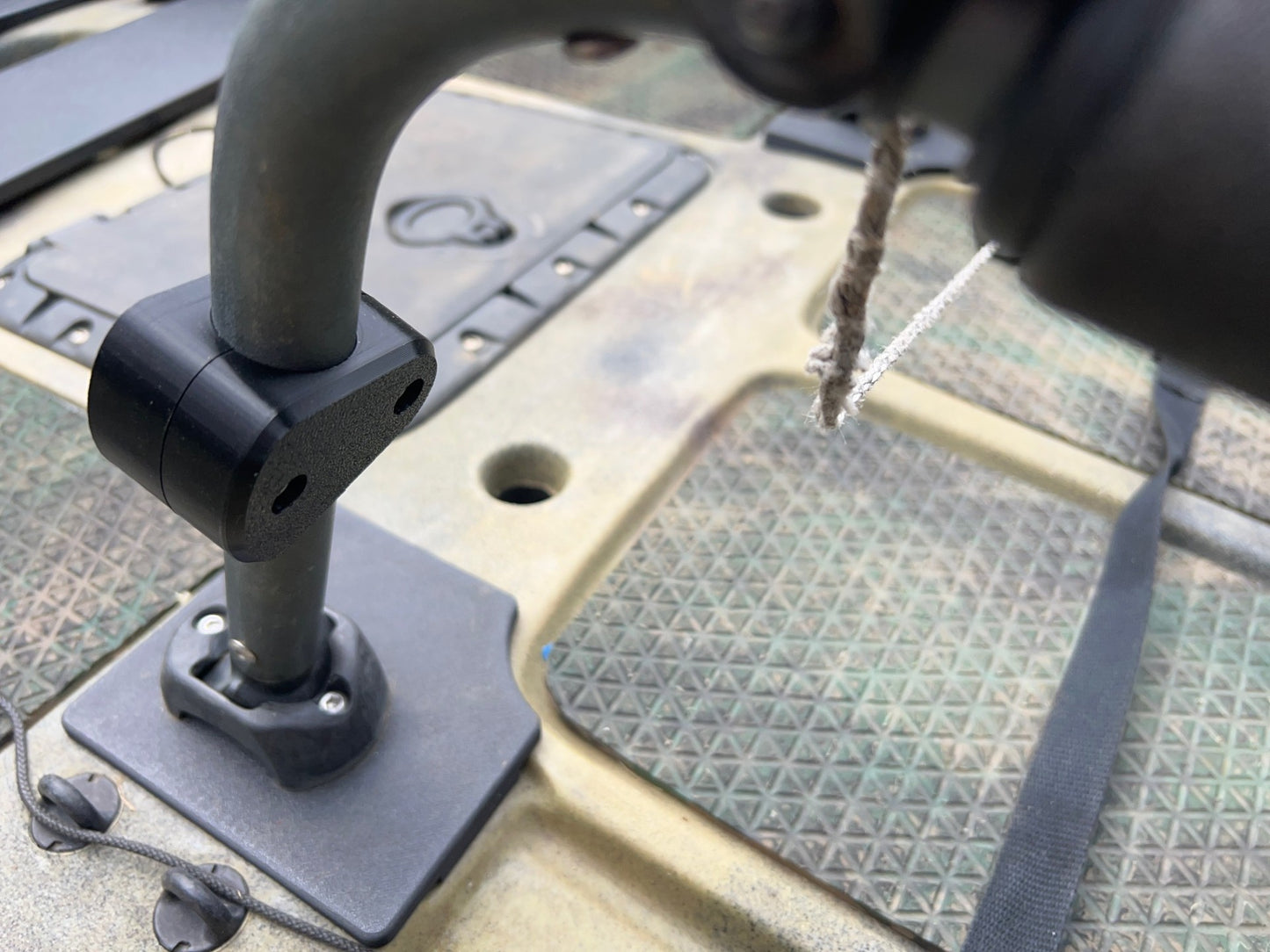 Hobie Vantage Seat Accessory Plate - Side Kit with Brackets